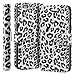 Fosmon CADDY-LEOPARD Leather Wallet Flip Cover Case for Apple iPhone 6 Plus (5.5