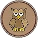 Cartoon Owl Patrol Patch - 2
