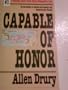 Capable of honor: A novel