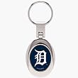 Detroit Tigers Domed Metal Keychain