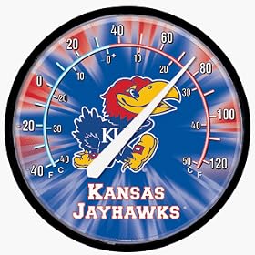 Kansas Jayhawks Thermometer