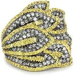 nOir Artisian Pave Ring, Size 7
