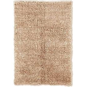 New Flokati Tan Area Rug with Bonus Rug Pad, 8 ft x 10 ft by SmartBargains