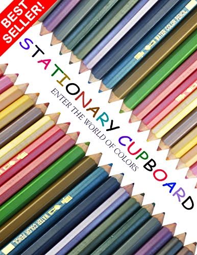 Stationary cupboard 24 watercolor pencils J24WCP colored pencils
