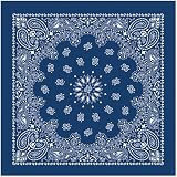 BANDANAS BLUE W/HANG TAG & UPC