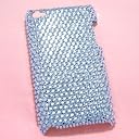 iPod touch　第4世代対応　CRYSTALLIZED ONEカラー/ライトサファイア　デコレーションケース