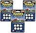 (3 Pack) Zoo Med Laboratories Nano Banquet Block Mini, 0.3 oz Each