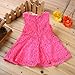 Rorychen Baby Girls' Sleeveless Lace Zipper Dress 18 Months Pink