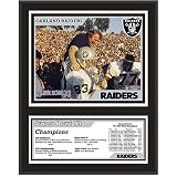 Mounted Memories Oakland Raiders 12x15 Sublimated Plaque - Super Bowl XI
