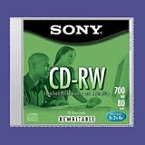 SONCDRW700 CD-RW, Rewritable, 2-4X Speed, 80Min/700MB