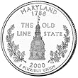 2000-P Maryland BU State Quarter