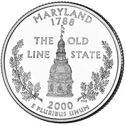 2000-P Maryland BU State Quarter