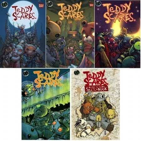 Teddy Scares TS_Vol_1-5 Graphic Novel Set -Volumes 1-5