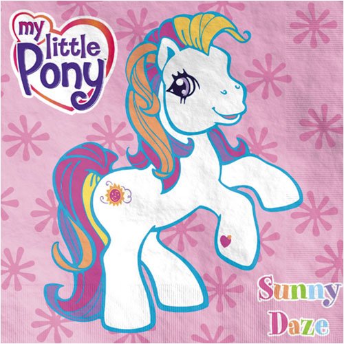 My Little Pony Luncheon Napkins - 16 Count - Buy My Little Pony Luncheon Napkins - 16 Count - Purchase My Little Pony Luncheon Napkins - 16 Count (None, Toys & Games,Categories,Party Supplies,Tableware,Napkins)