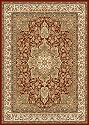 Traditional Area Rug, Home Dynamix Royalty 8'x11' Red.