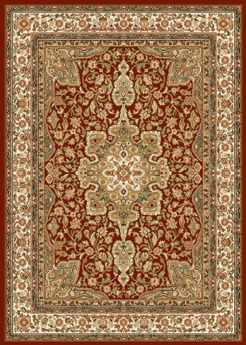 External hard drive:Home Dynamix Royalty, Traditional Area Rug 8'x11' Red.