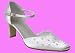 Shades Ladies Ivory Satin Wedding Shoes Size 7