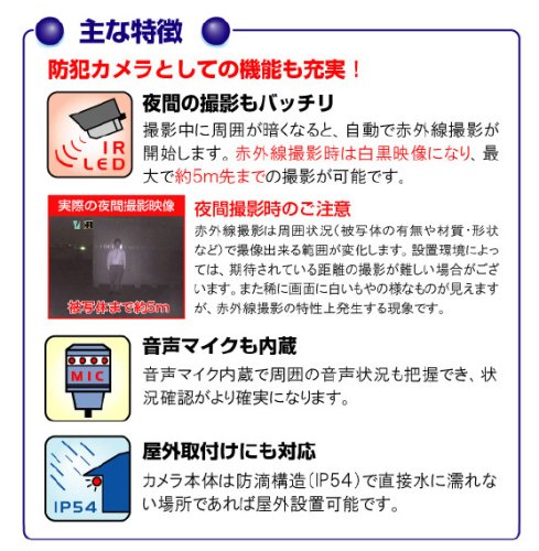 Cover image : デジタル2.4GHz帯無線カメラセット AT-2400WCS わずらわしい配線をなくした無線カメラシステム！