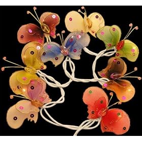 20 Butterfly Lights on a light string