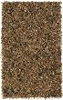 Brown Leather Shag 8'x10' Rug with Free Shipping!