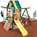 Yukon Wood Complete Ready-to-Assemble Swing Set Kit