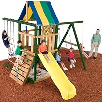 Big Sale Best Cheap Deals Yukon Wood Complete Ready-to-Assemble Swing Set Kit