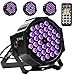 Black Lights, U`King 72W 36LED UV Blacklight with Glow in The Dark Party Supplies by DMX and Remote Control for Stage Lighting