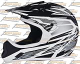 THH TX-10 Bolt Helmet – X-Large/Black/White