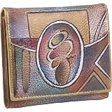 Anuschka Three Fold Wallet - Premium Floral Safari