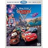 Cars 2 (Five-Disc Combo: Blu-ray 3D / Blu-ray / DVD / Digital Copy) ~ Directed By John Lasseter