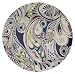 Denby Monsoon Cosmic Salad/Dessert Plate