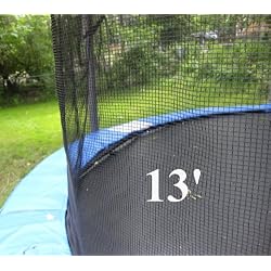 13' Trampoline Enclosure Netting for 4 Arch/8 Poles *Best Quality*