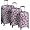 Purple/white Print