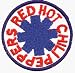 Red Hot Chili Peppers - Classic Round Spoke Logo - Embroidered Iron On or Sew On Patch