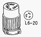 Plugs & Connectors: Cooper Wiring L620CBOX Heavy-Duty Locking Connector