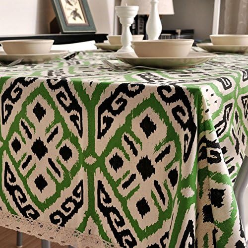 Diamond graffiti fabric tablecloth fabric lace/ table-cloth/ table/ table/ table/ cover towels-B 140x250cm(55x98inch)