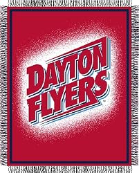 Dayton Flyers Focus Series Throw Blanket - NCAA College Athletics Fan Shop Sports Team Merchandise