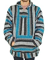 Baja Joe Striped Woven Eco Friendly Hoodie