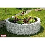 bellissa Hochbeet rund Gabione Höhe 40 Ø 146 cm
