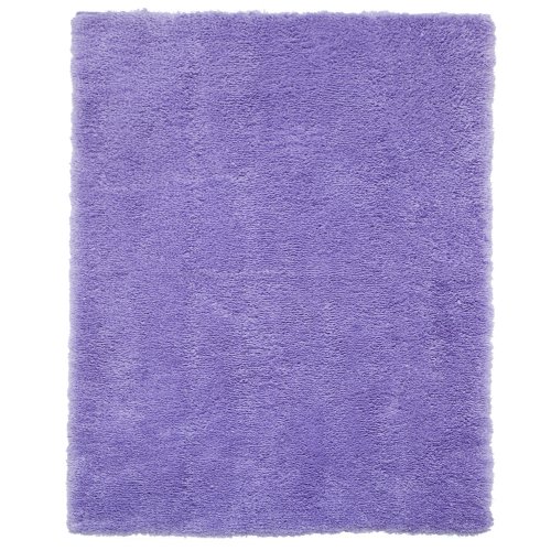 Home Solid Shag Rug - Purple 4x6'