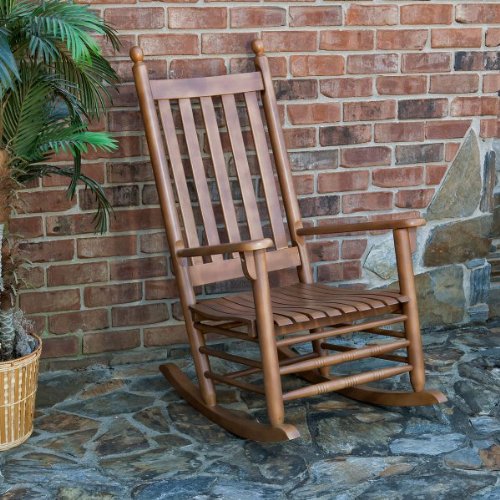 Carolina Cottage Jumbo Teak Charleston Rocker