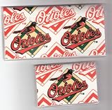 Checkbook Cover Debit Set MLB Baltimore Orioles