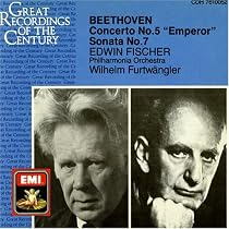 References - Beethoven: Piano Concerto no 5, etc / Fischer