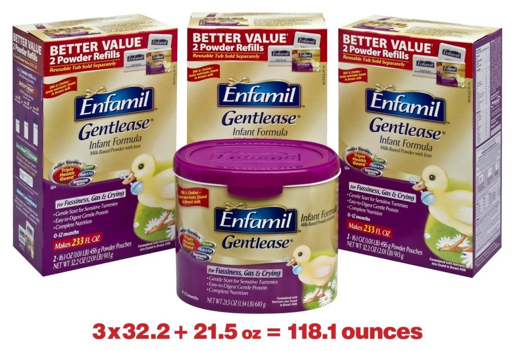 Enfamil Gentlease Infant Formula MilkBased Powder with