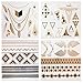 Flash Temporary Tattoos 4 Sheets - Feel Gorgeous & Look Stylish in Your Trendsetter Collection - 10x Better than Makeup or Henna Body Paints - Custom Jewelry Designs in Gold, Black and Silver Glitters - Own Your Style with Our Money Back Guarantee