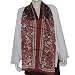 Printed Scarves Crepe Silk Indian Outerwear 20 X 68 inches