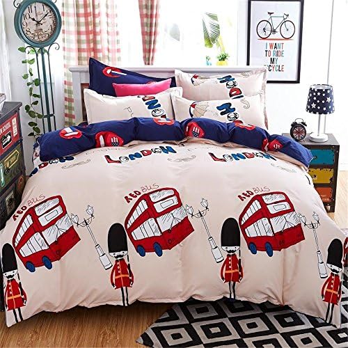 FY Kid Love Colorful Soft Home Decora Bedding Set 3pc Single Size