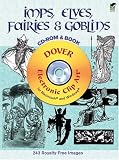 Imps, Elves, Fairies and Goblins CD-ROM and Book (Electronic Clip Art)