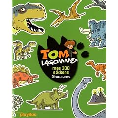 Tom Lagomme : Mes 300 stickers dinosaures