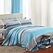 Vaulia Lightweight Duvet Cover Sets, Bright Print Pattern Design - Full/Queen Size